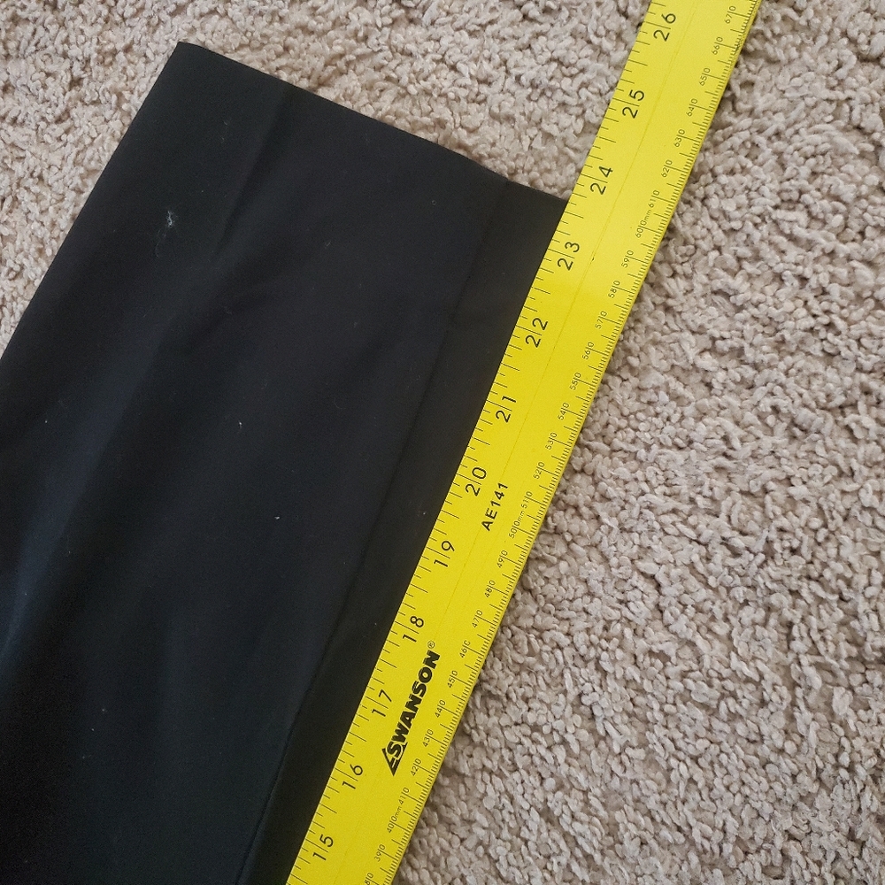 Ann Taylor Loft Black Dress Pants Women's Petite Curvy Fit 8P - Picture 6 of 8